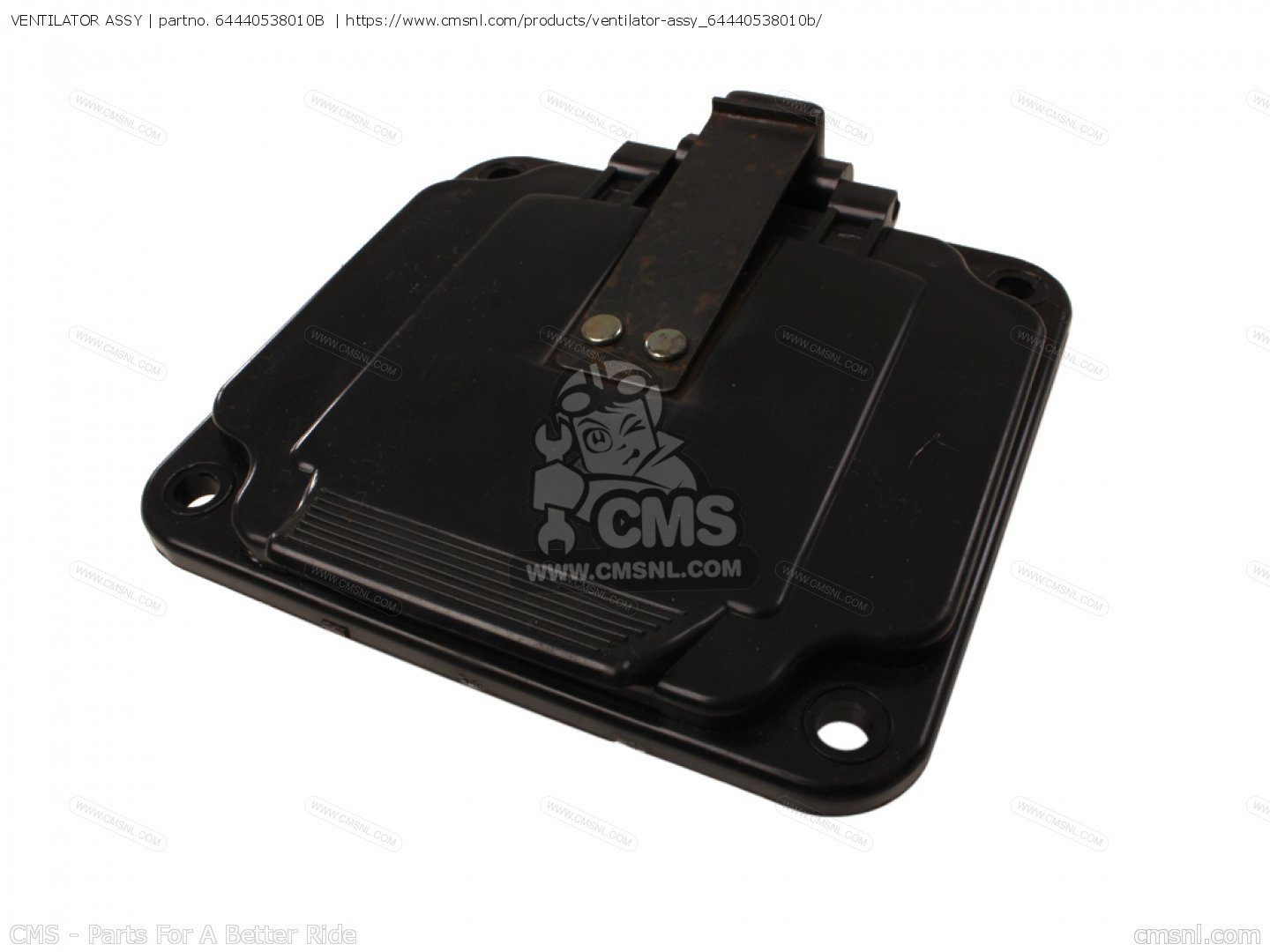 64440538010B: VENTILATOR ASSY Honda - buy the 64440-538-010B at CMSNL