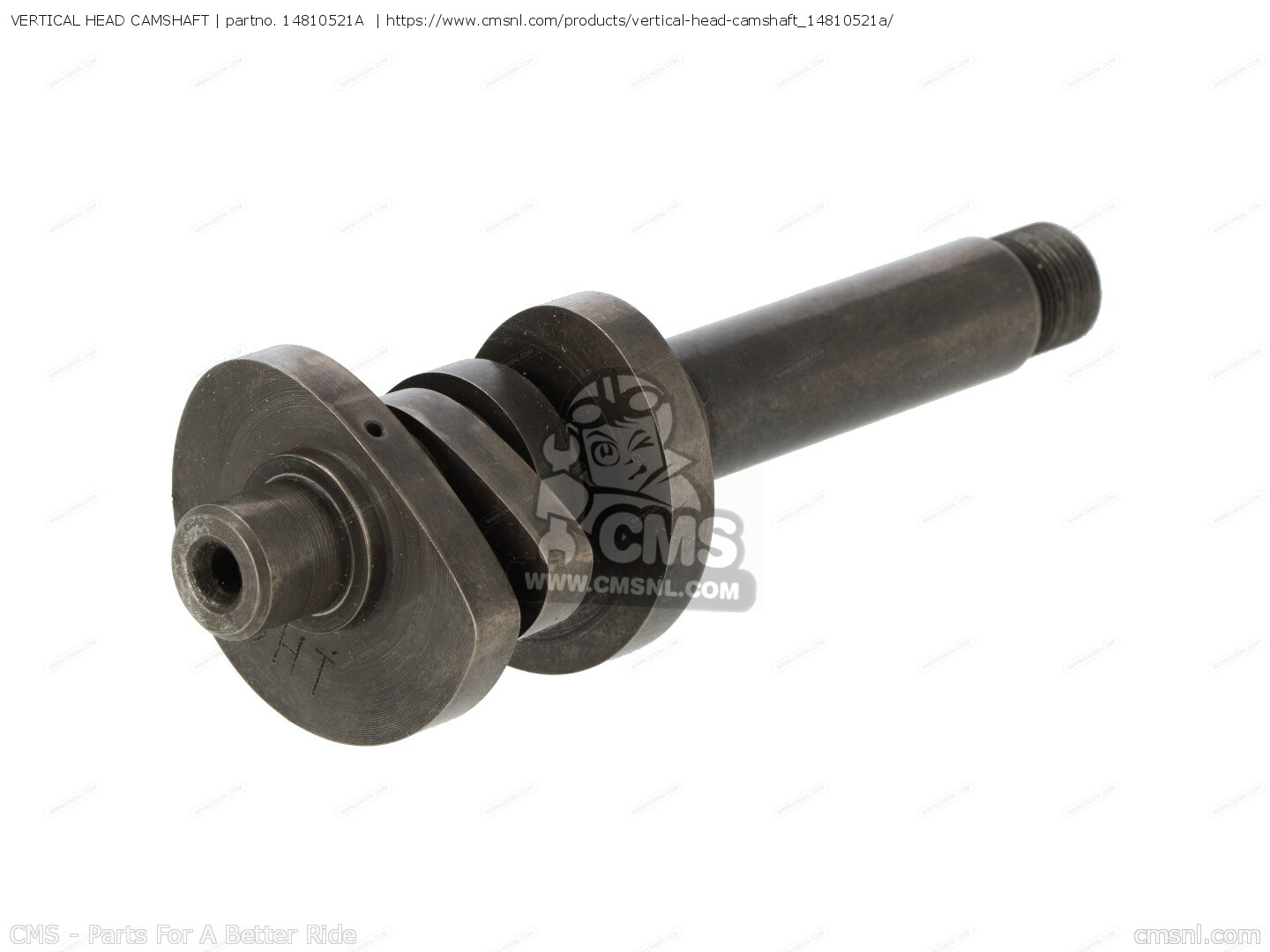 14810521A: Vertical Head Camshaft Ducati - buy the 14810521A at CMSNL