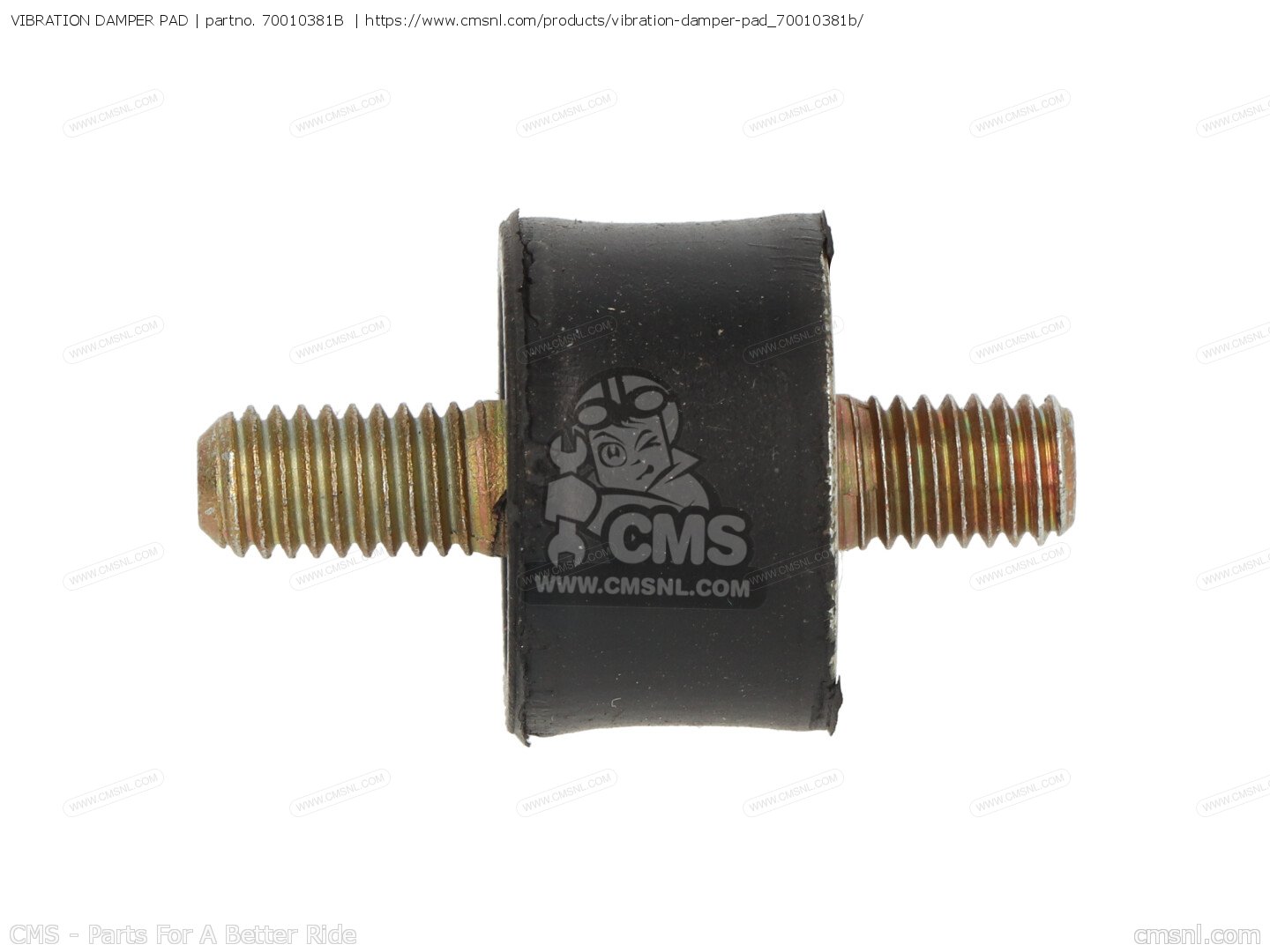 70010381B Vibration Damper Pad Ducati buy the 70010381B at CMSNL