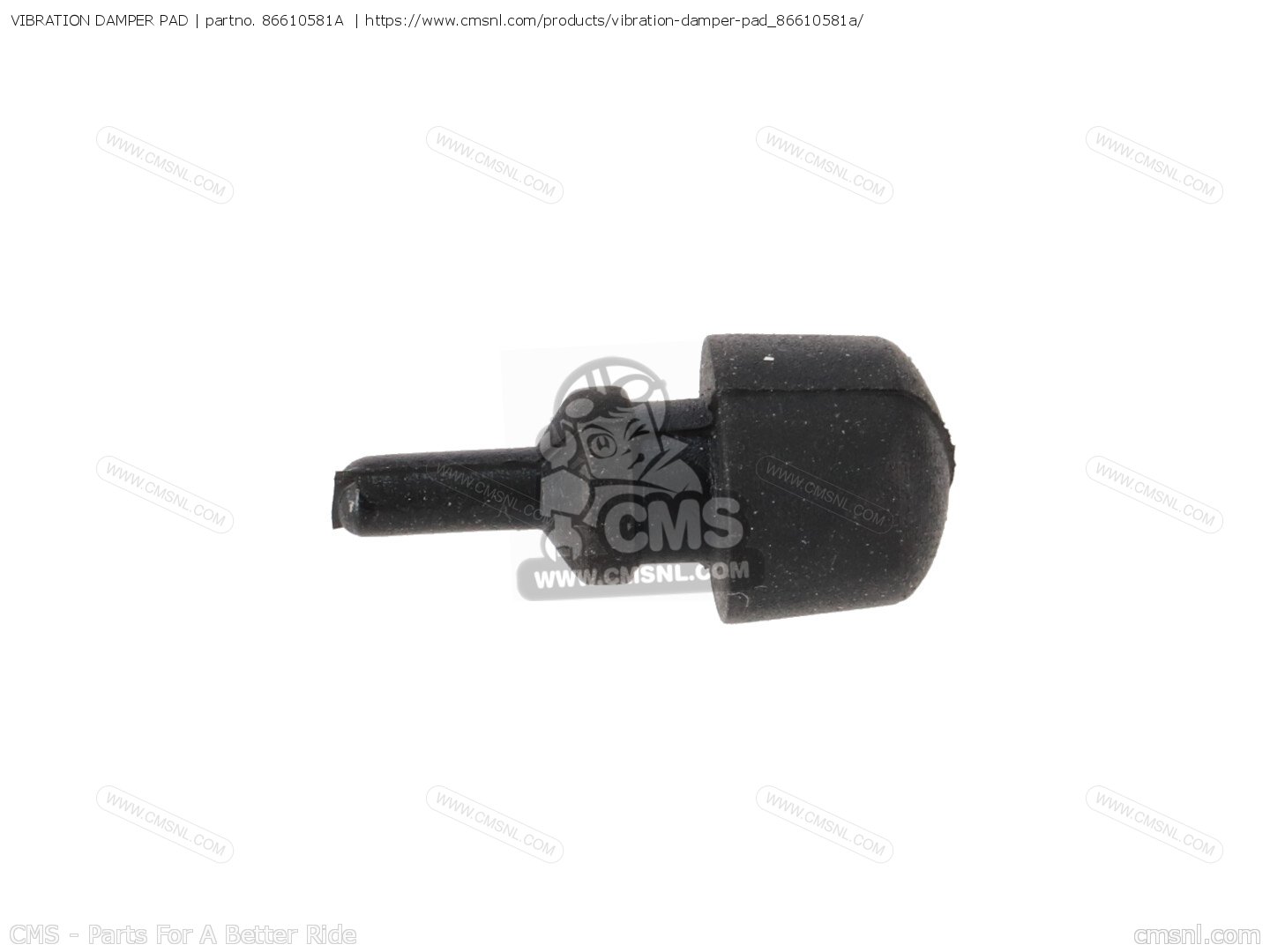 86610581A Vibration Damper Pad Ducati buy the 86610581A at CMSNL
