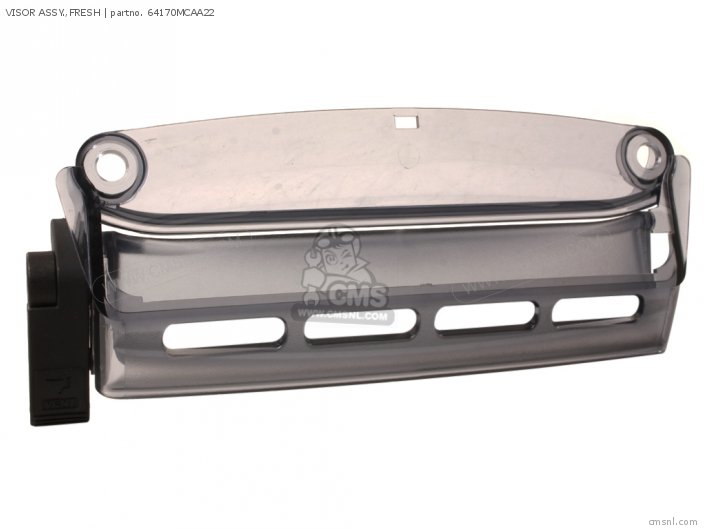 Honda VISOR ASSY,CTR FR 64170MCAA22