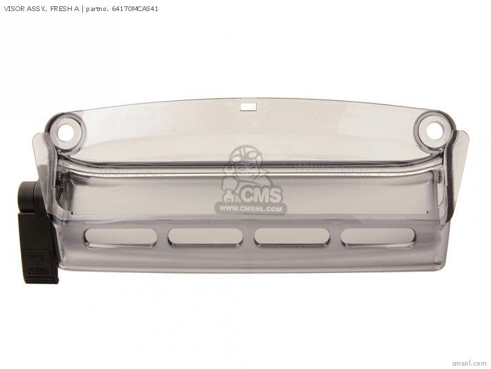 Honda VISOR ASSY,CTR FR 64170MCAS41