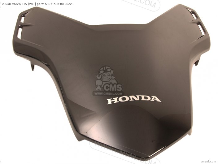 VISOR ASSY., FR. (WL VISOR ASSY., FR. (WL