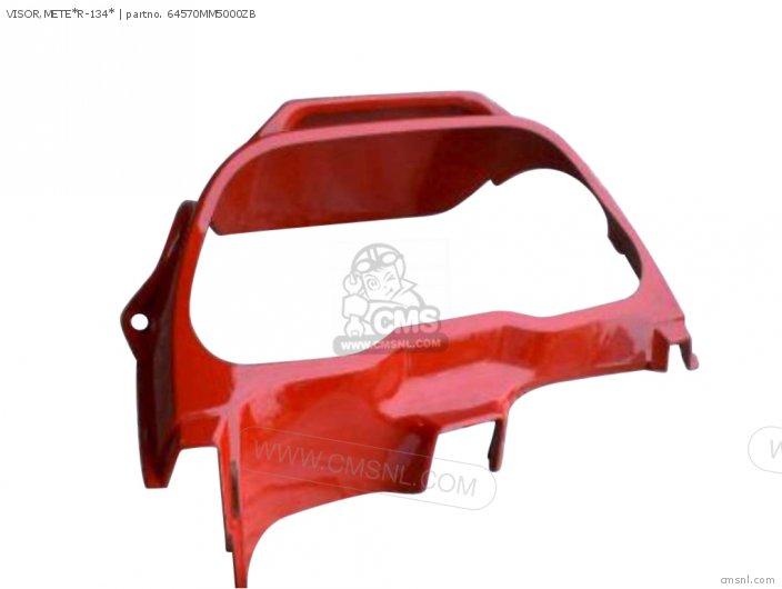 Honda VISOR,METE*R-134* 64570MM5000ZB Honda VISOR,METE*R-134* 64570MM5000ZB