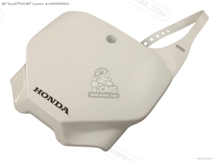 Honda VISOR SET, FR. (WL) 61140KPS900ZA