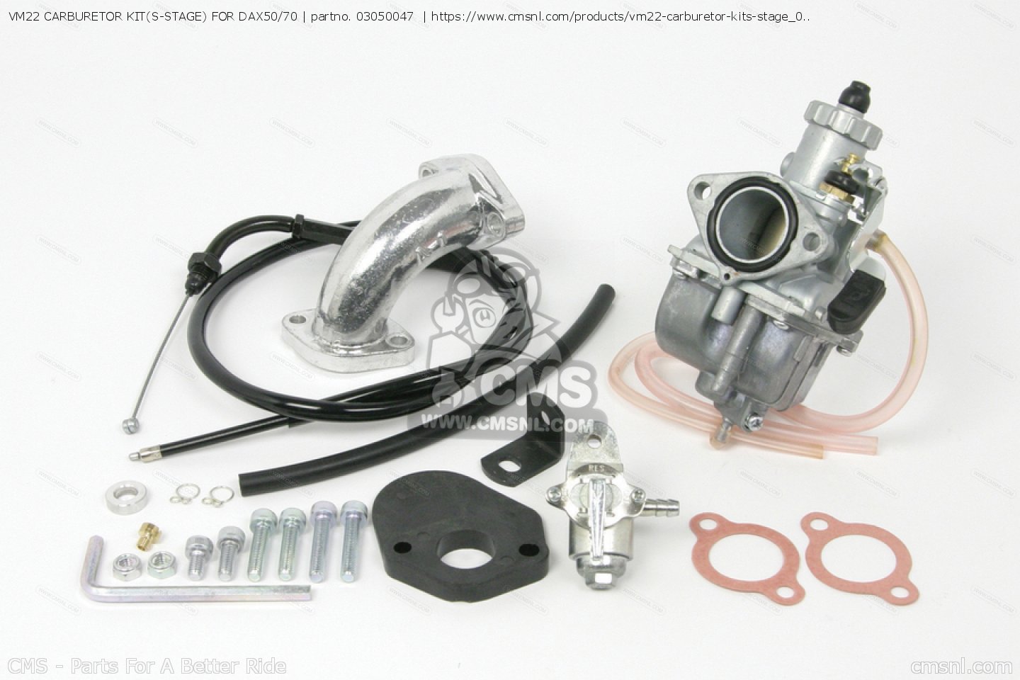 03050047 Vm22 Carburetor Kit(sstage) For Dax50/70 Takegawa buy the