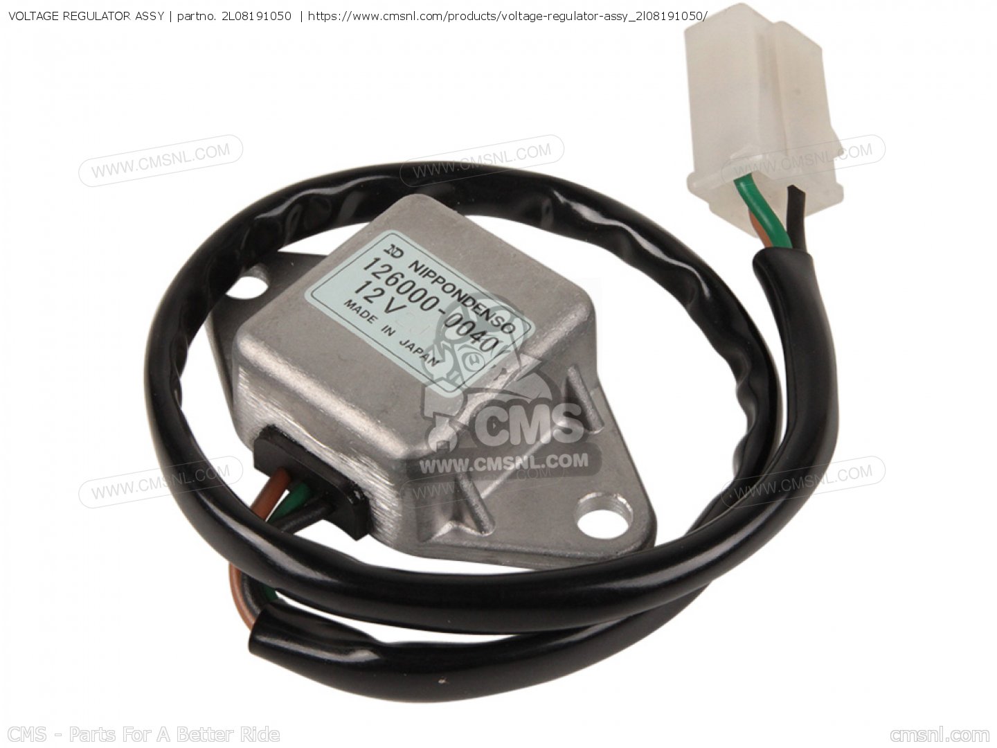 VOLTAGE REGULATOR ASSY for Yamaha - order at CMSNL