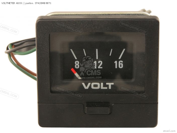 Honda VOLTMETER ASSY. 37420MB9871 Honda VOLTMETER ASSY. 37420MB9871