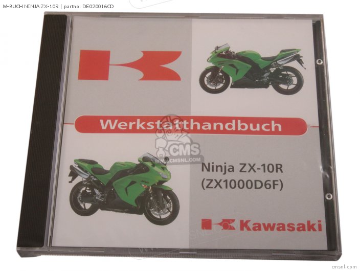 Kawasaki W-BUCH NINJA ZX-10R DE020016CD