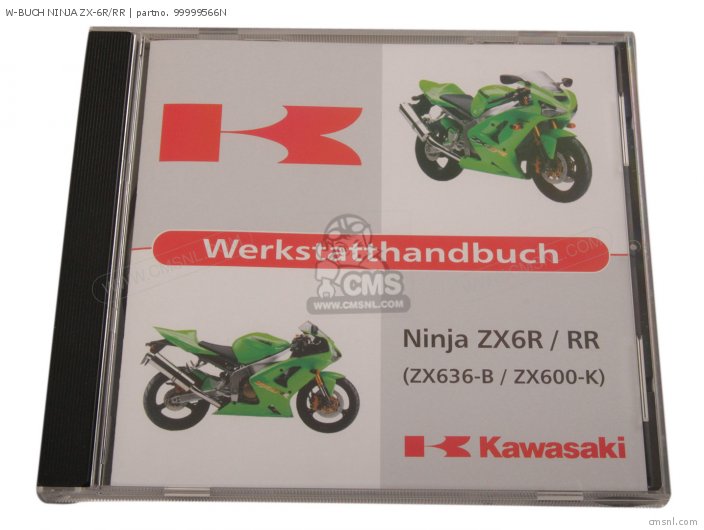 Kawasaki W-BUCH NINJA ZX-6R/RR 99999566N