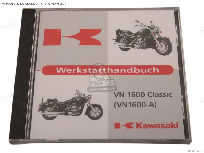 Kawasaki W-BUCH VN1600 CLASSIC 99999567N