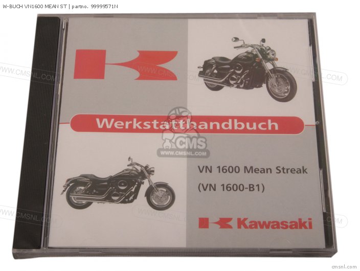 Kawasaki W-BUCH VN1600 MEAN ST 99999571N