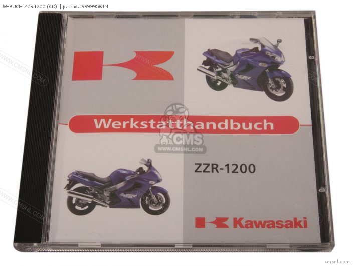 Kawasaki W-BUCH ZZR1200 (CD) 99999564N