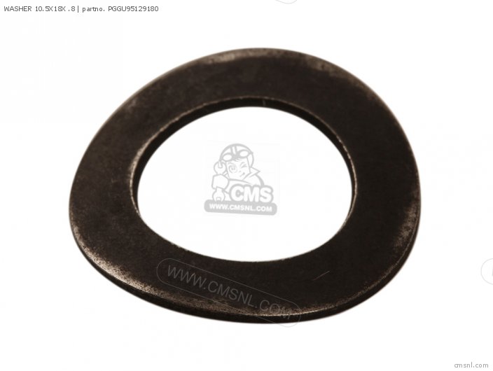 Piaggio Group WASHER 10.5X18X .8 PGGU95129180 Piaggio Group WASHER 10.5X18X .8 PGGU95129180