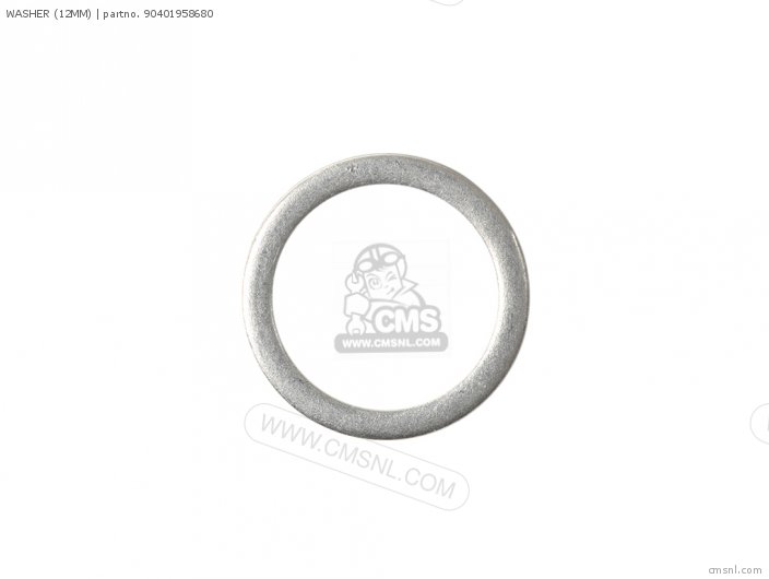 Honda WASHER (12MM) 90401958680 Honda WASHER (12MM) 90401958680