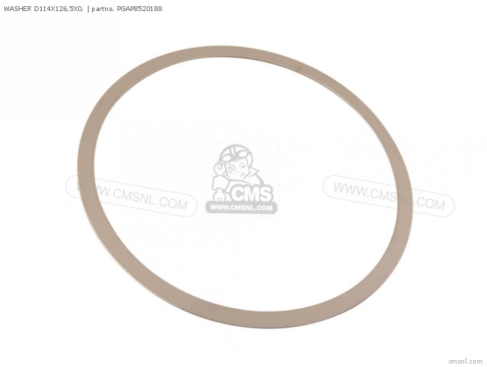 Piaggio Group WASHER D114X126,5X0, PGAP8520188 Piaggio Group WASHER D114X126,5X0, PGAP8520188