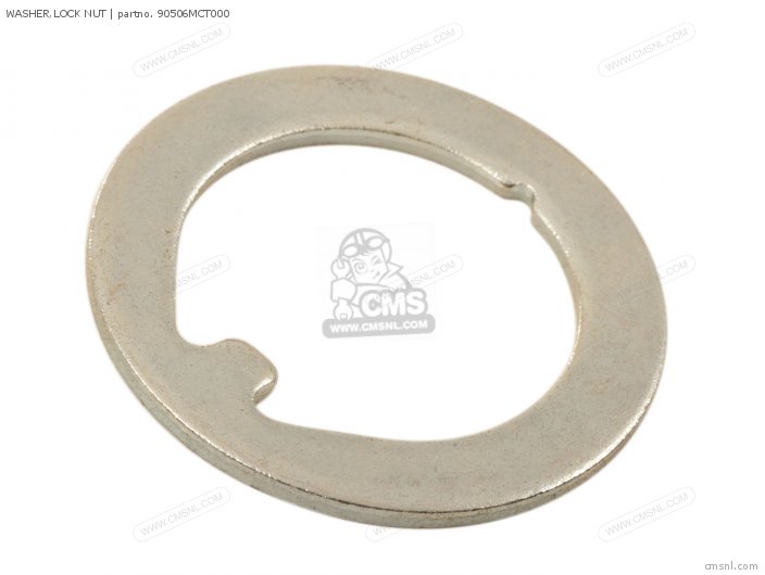 Honda WASHER,LOCK NUT 90506MCT000