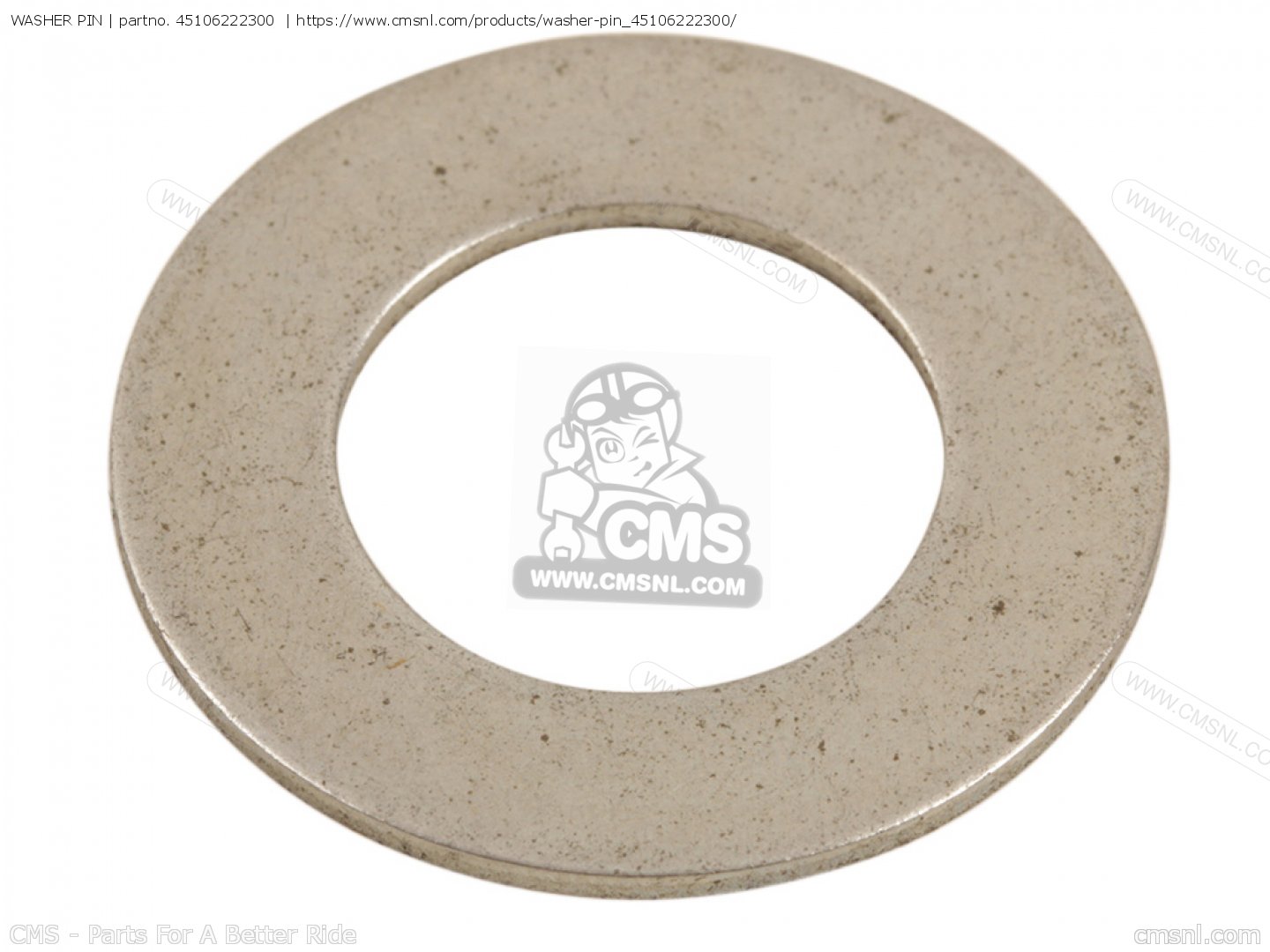 WASHER PIN for CL77 order at CMSNL