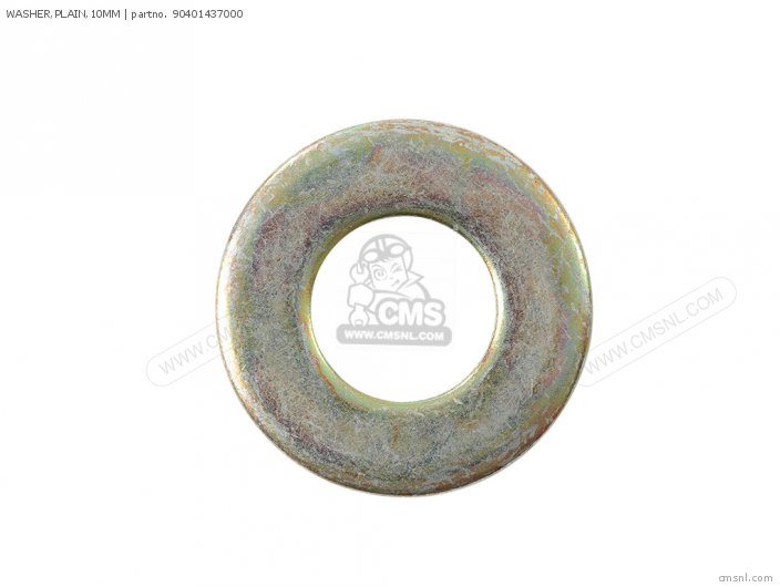 Honda WASHER,PLAIN,10MM 90401437000