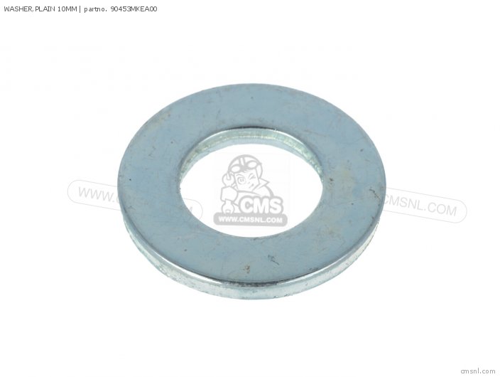 Honda WASHER,PLAIN 10MM 90453MKEA00 Honda WASHER,PLAIN 10MM 90453MKEA00