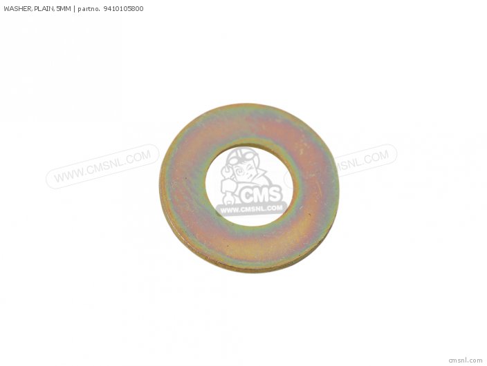 Honda WASHER,PLAIN,5MM 9410105800 Honda WASHER,PLAIN,5MM 9410105800