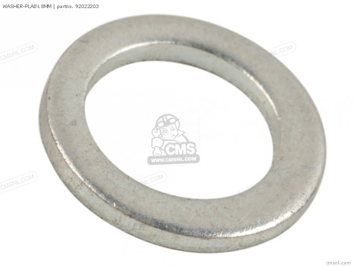 Kawasaki WASHER-PLAIN,8MM 92022203 Kawasaki WASHER-PLAIN,8MM 92022203