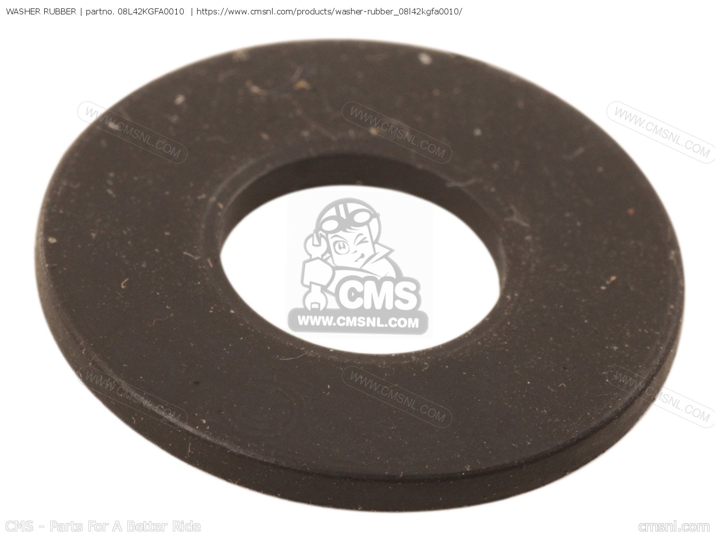 08L42KGFA0010 Washer Rubber Honda buy the 08L42KGFA0010 at CMSNL