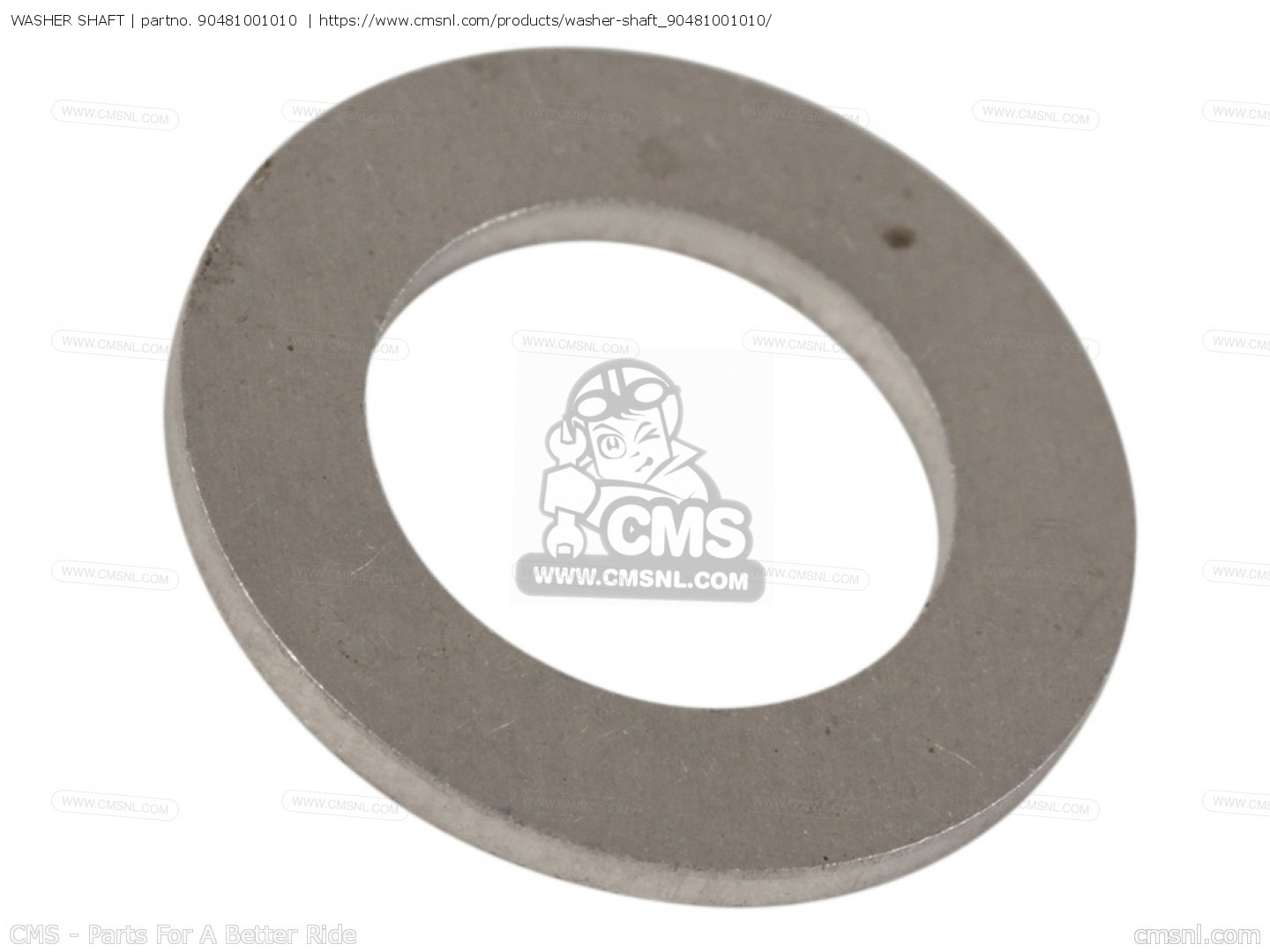 90481001010 Washer Shaft Honda buy the 90481001010 at CMSNL