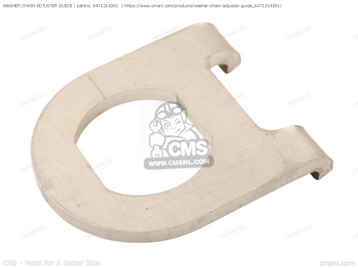 WASHER,CHAIN ADJUSTER GUIDE for RM250 1983 (D) USA (E03) order at CMSNL