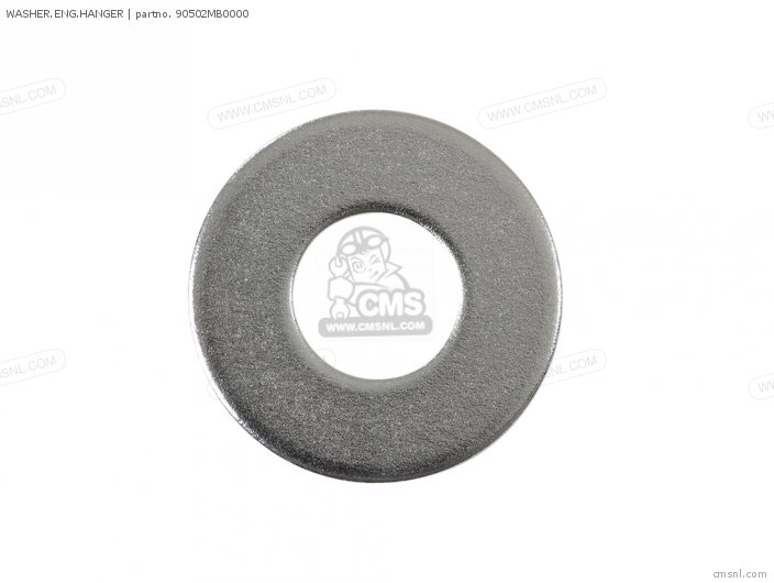 Honda WASHER.ENG.HANGER 90502MB0000