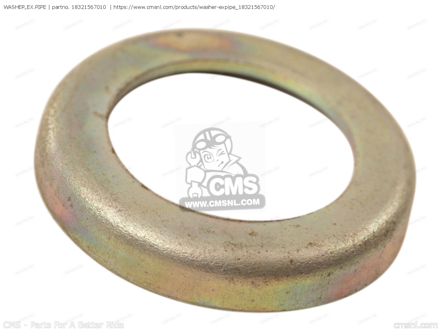 18321567010 Washer,ex.pipe Honda buy the 18321567010 at CMSNL