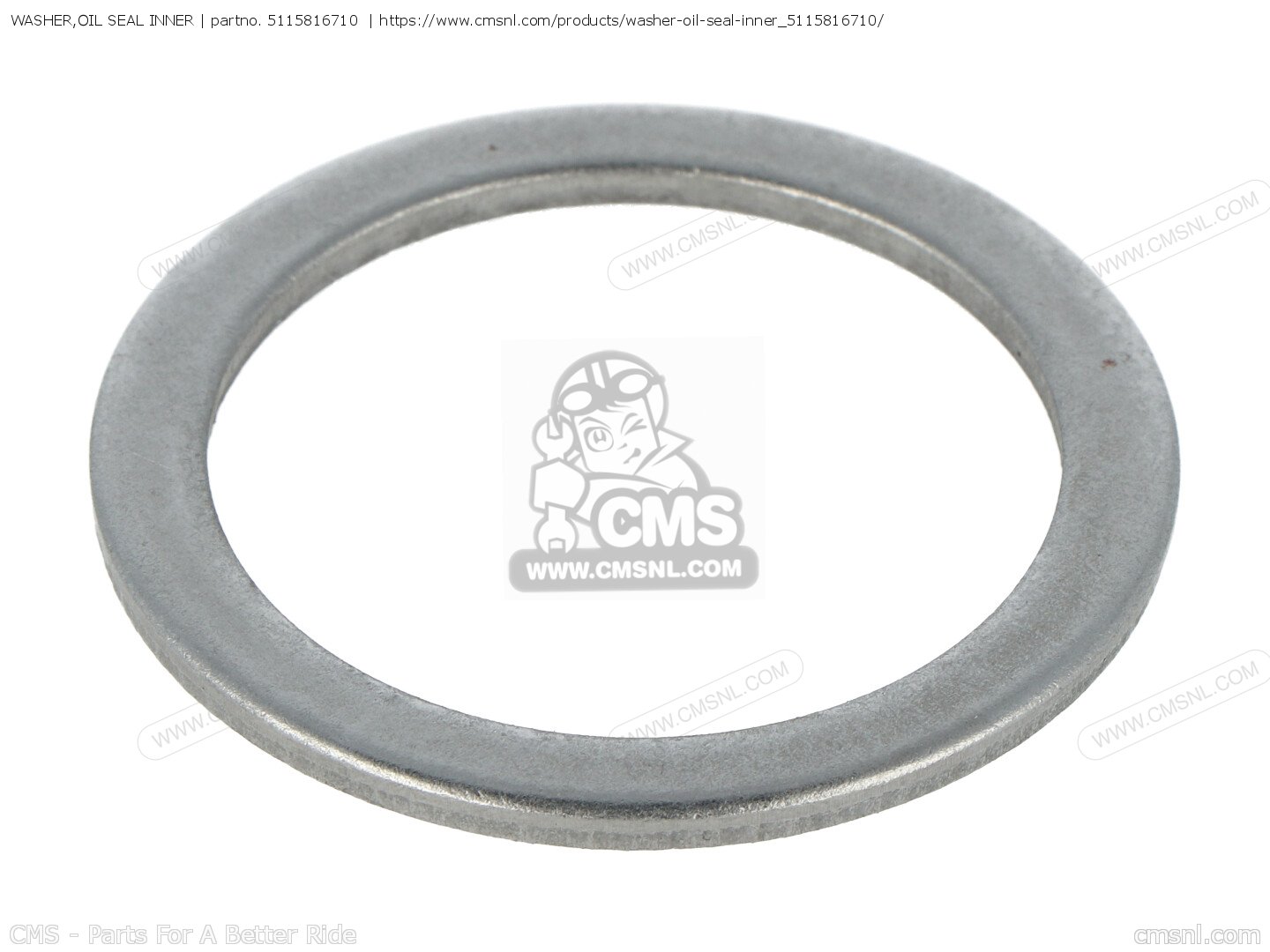 WASHER,OIL SEAL INNER for RG250F 1987 (H) (E01 E02 E15 E24 E30 E34