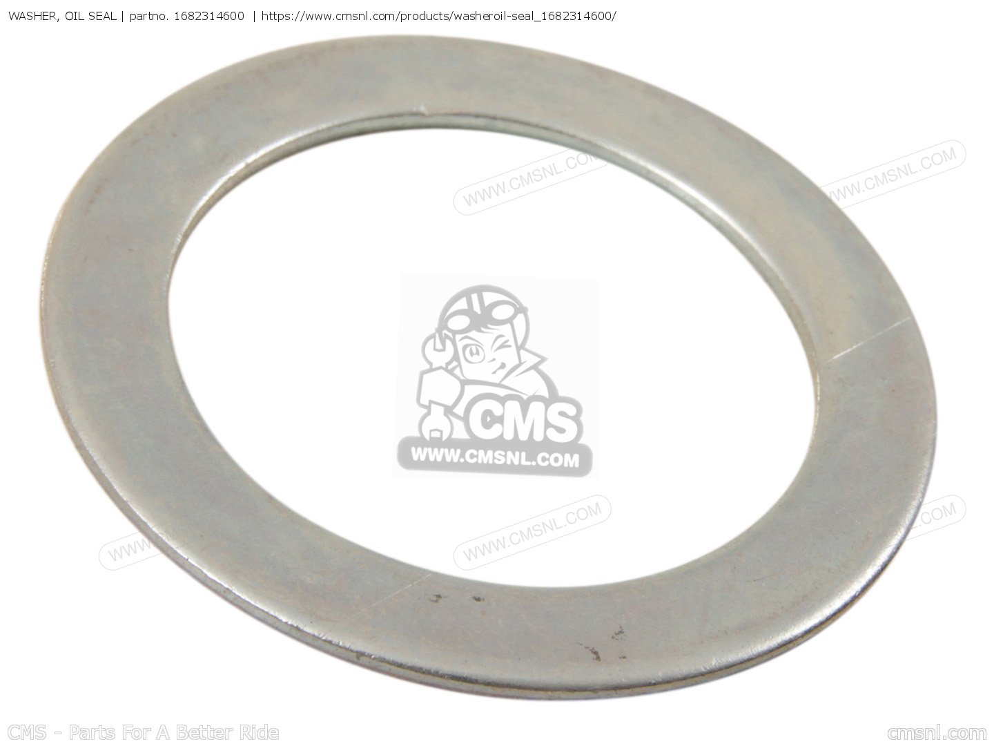 1682314600 Washer, Oil Seal Yamaha buy the 1682314600 at CMSNL