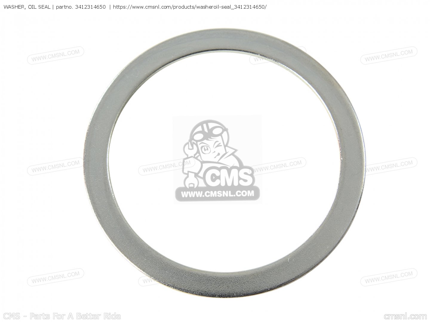 3412314650 Washer, Oil Seal Yamaha buy the 3412314650 at CMSNL