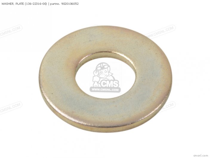 Washer, Plate (136-22316-00) photo