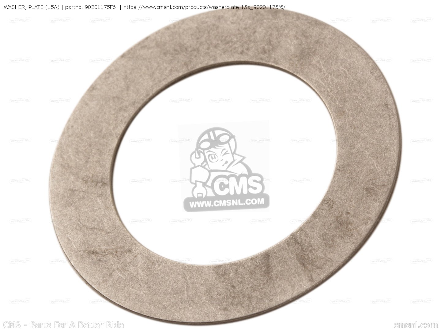 WASHER, PLATE (15A) for BW200 BIG WHEEL 1985 (F) USA order at CMSNL