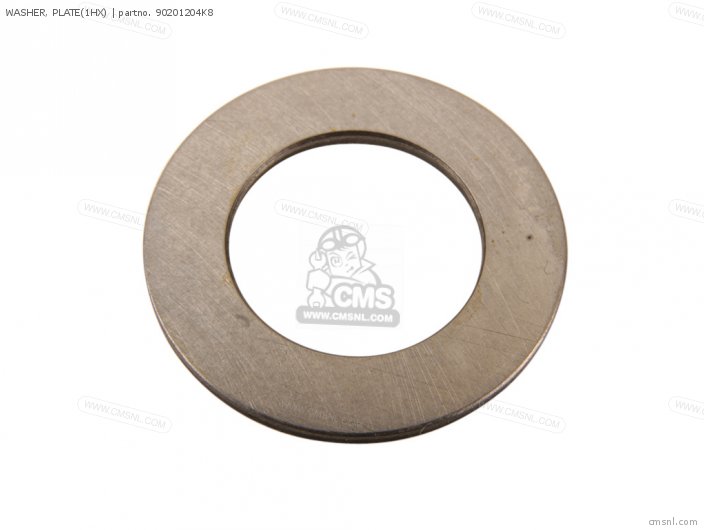 90201204K8 Washer, Plate(1hx) Yamaha buy the 90201204K800 at CMSNL