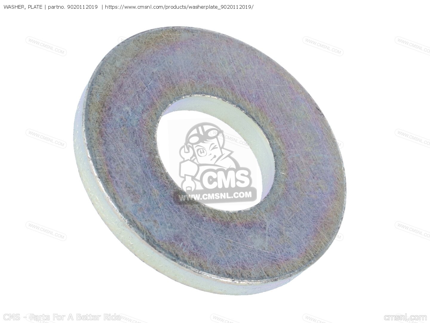 9020112019 Washer, Plate Yamaha buy the 902011201900 at CMSNL