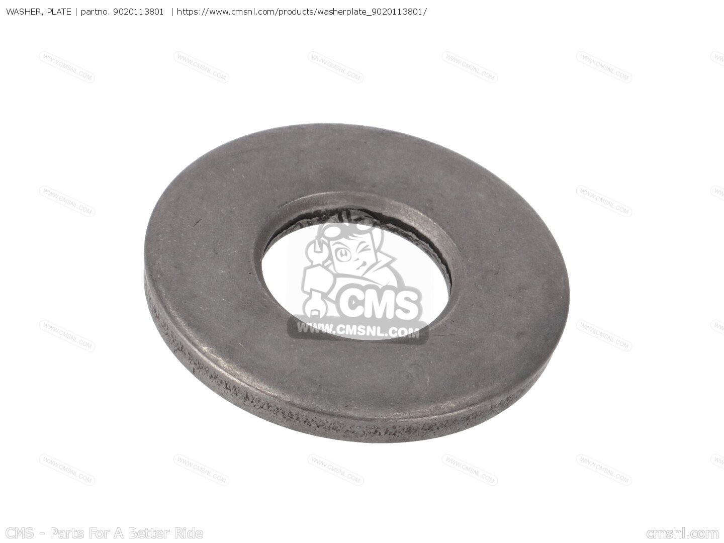 9020113801 Washer, Plate Yamaha buy the 9020113801 at CMSNL