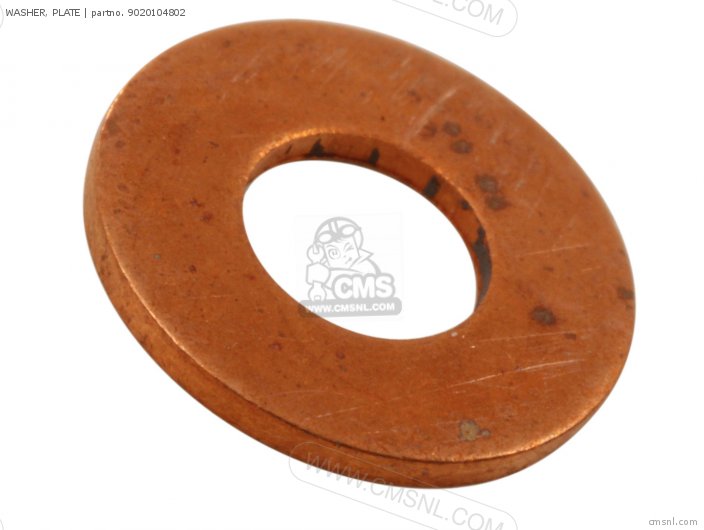 9020104802 Washer, Plate Yamaha buy the 902010480200 at CMSNL