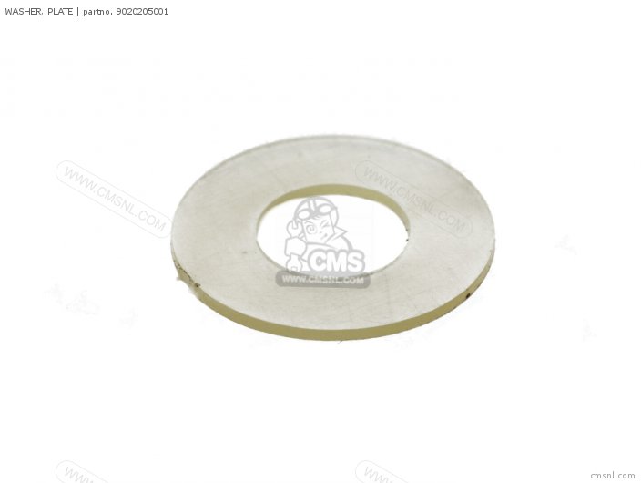 9020205001 Washer, Plate Yamaha buy the 9020205001 at CMSNL