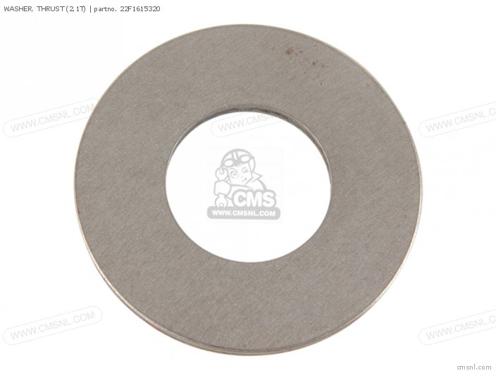 22F1615320 Washer, Thrust (2.1t) Yamaha buy the 22F1615320 at CMSNL