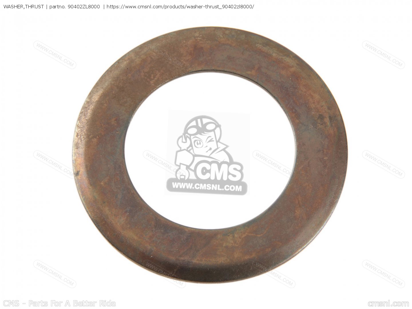 WASHER,THRUST for GC160\VXJ\14ZL81E4 order at CMSNL