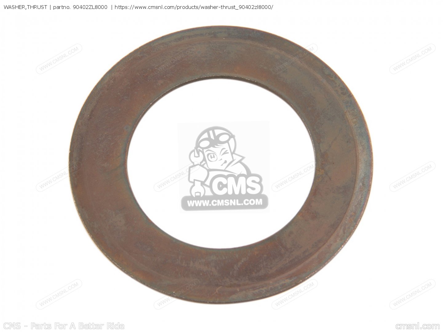 WASHER,THRUST for GC160\VXJ\14ZL81E4 order at CMSNL