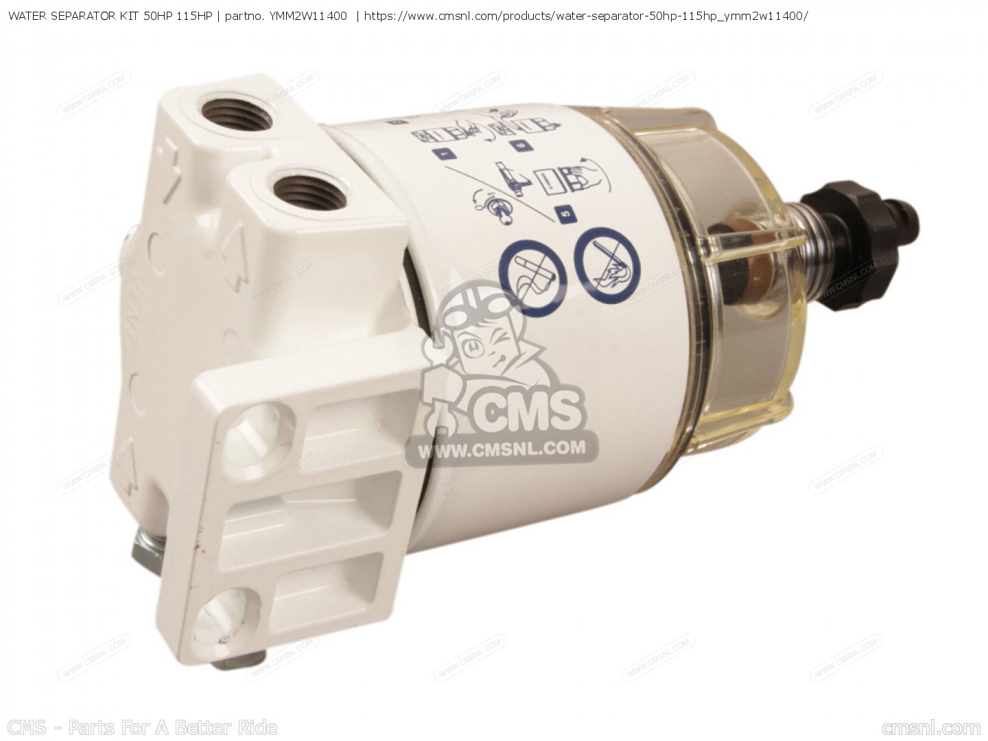 YMM2W11400 Water Separator Kit 50hp 115hp Yamaha buy the YMM2W114