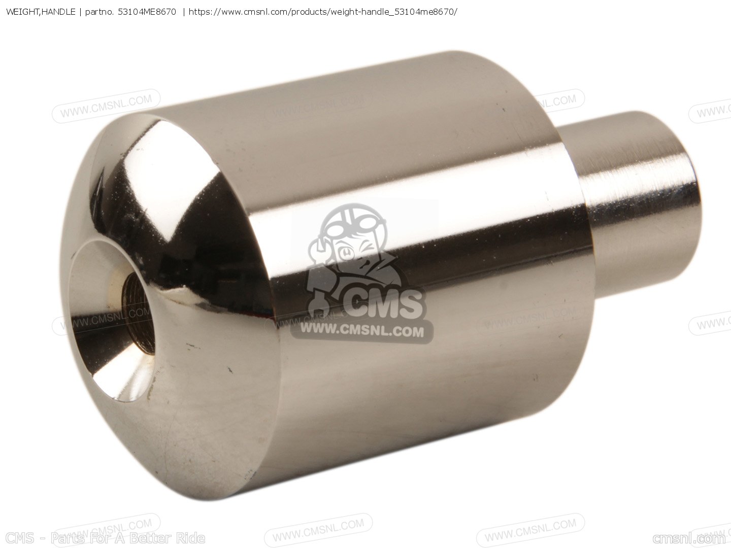 WEIGHT,HANDLE for CX650C CUSTOM 1983 (D) USA order at CMSNL