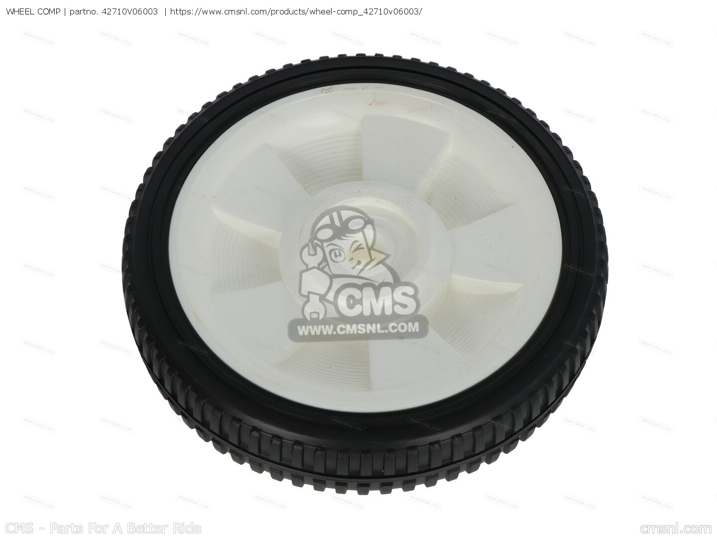 42710V06003: WHEEL COMP Honda - buy the 42710-V06-003 at CMSNL