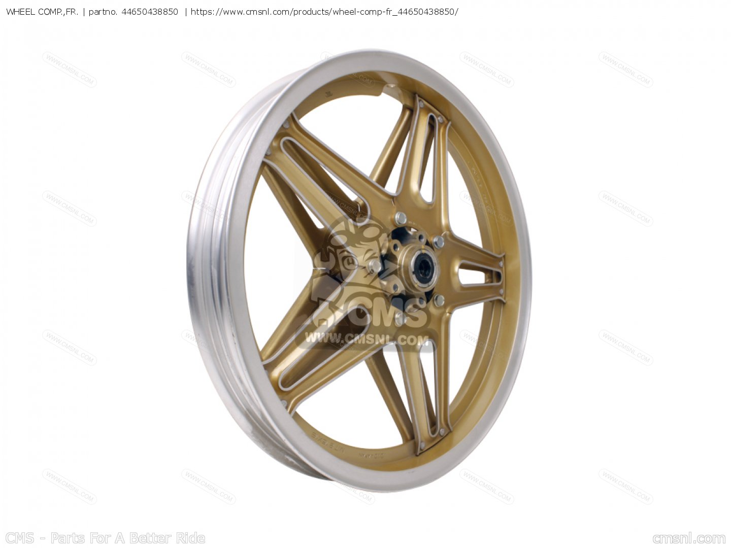 WHEEL COMP.,FR. for Honda - order at CMSNL