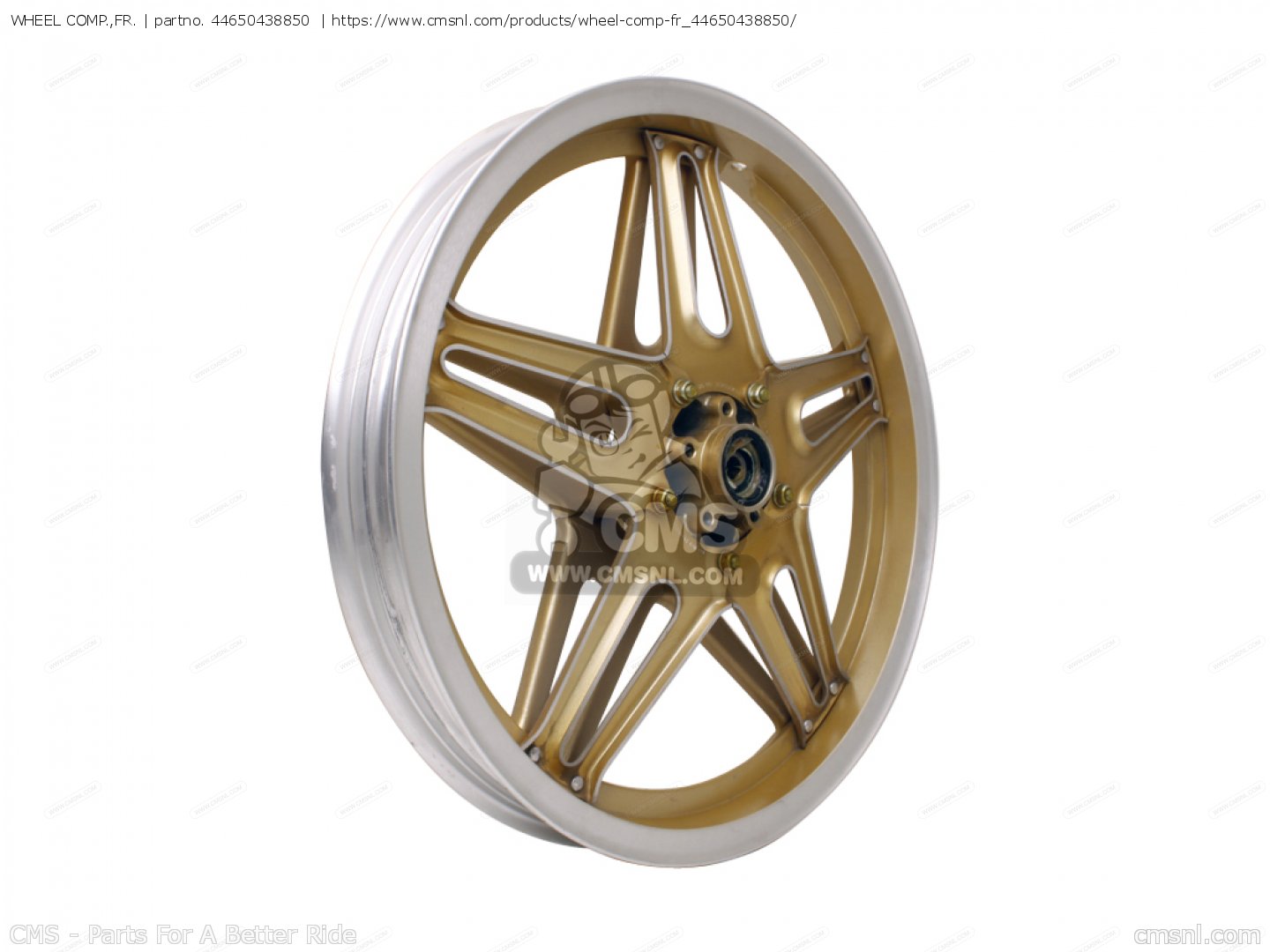 WHEEL COMP.,FR. for Honda - order at CMSNL
