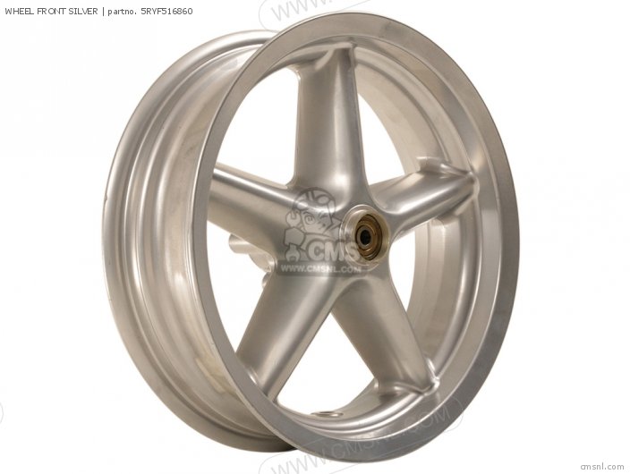 Yamaha WHEEL FRONT SILVER 5RYF516860